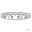 Stackable Diamond Wedding Band