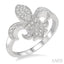 Fleur De Lis Diamond Ring