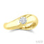Curved Diamond Fashion Ring