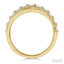 Criss Cross Baguette Diamond Fashion Ring