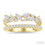 Double Row Diamond Fashion Ring