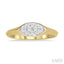 Marquise Shape Lovebright Essential Diamond Signet Ring