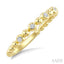 Bead Bezel Set Diamond Fashion Ring