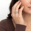 Marquise Shape Diamond Fashion Ring