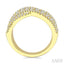 Criss Cross Bold Diamond Fashion Band