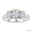 3 Stone Diamond Fashion Ring