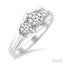 3 Stone Diamond Fashion Ring