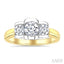 3 Stone Diamond Fashion Ring