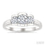 3 Stone Diamond Fashion Ring