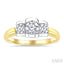 3 Stone Diamond Fashion Ring