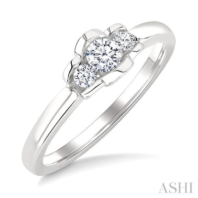 3 Stone Diamond Fashion Ring