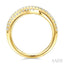 Criss Cross Bold Diamond Fashion Band
