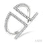 Diamond Fashion Open Ring