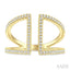 Diamond Fashion Open Ring