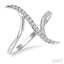 Wave Diamond Fashion Ring