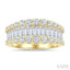 Baguette Diamond Fashion Band