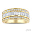 Channel Set Baguette Diamond Fashion Band
