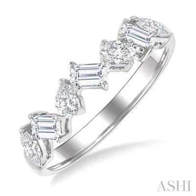 Mixed Shape Diamond Fashion Band