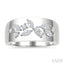 Diamond Fashion Wide Band