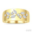 Diamond Fashion Wide Band