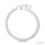 Marquise Shape Bezel Coil Diamond Fashion Ring