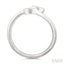 Oval Shape Bezel Coil Diamond Fashion Ring