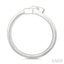 Pear Shape Bezel Coil Diamond Fashion Ring