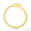Emerald Shape Bezel Coil Diamond Fashion Ring