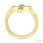 Cross Petite Diamond Fashion Ring