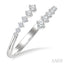 Graduated Diamond Fashion Open Ring