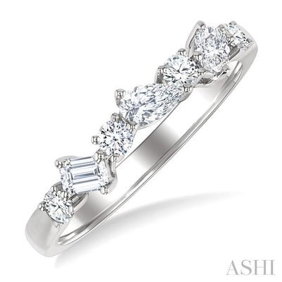 Mixed Shape Diamond Fashion Band