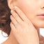 Marquise Shape Double Row Fusion Diamond Ring