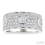 Bold Diamond Fashion Wide Band