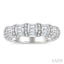 Baguette Diamond Fashion Bamboo Band