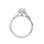 Round Diamond Halo Engagement Ring