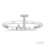 Block 'J' Initial Diamond Ring