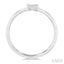 Block 'K' Initial Diamond Ring