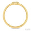 Block 'A' Initial Diamond Ring