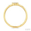 Block 'C' Initial Diamond Ring