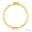Block 'K' Initial Diamond Ring