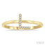 Block 'L' Initial Diamond Ring