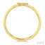 Block 'M' Initial Diamond Ring