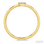 Block 'P' Initial Diamond Ring