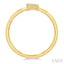 Block 'R' Initial Diamond Ring