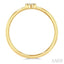 Block 'S' Initial Diamond Ring