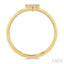 Block 'T' Initial Diamond Ring