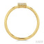 Block 'Z' Initial Diamond Ring