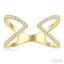 Triangular Diamond Fashion Open Ring