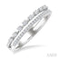 Double Row Diamond Fashion Band