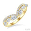 Mixed Shape Chevron Diamond Ring